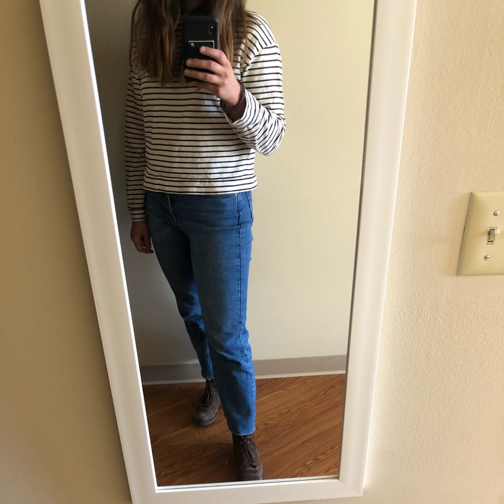 Zara Striped Tee - Picture 5 of 6